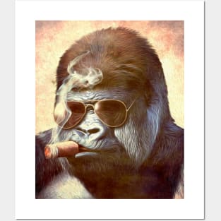 Gorilla in the Mist Posters and Art